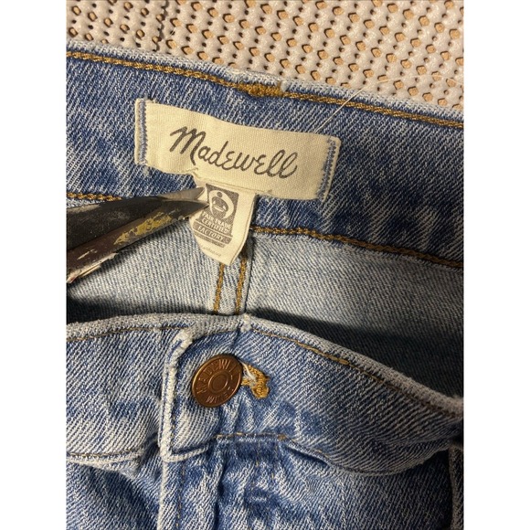 Madewell Jeans The Perfect Vintage Crop Jean Raw‎ Hem 34P - Picture 5 of 7